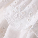 Gymboree,Girls,and Toddler Linen Skirts,White Ruffle,2 Years