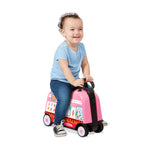 Radio Flyer 3-in-1 Happy Trav’ler Ice Cream Truck, Ride on Toy, Toddler Carry-On Storage, Ages 2-5 Years