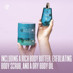 W7 Way of Life Body Care Set | Exfoliating Scrub, Hydrating Body Oil & Nourishing Body Butter | Luxury Skincare for Glowing Skin | Full Size, Long Lasting Products to Use at Home