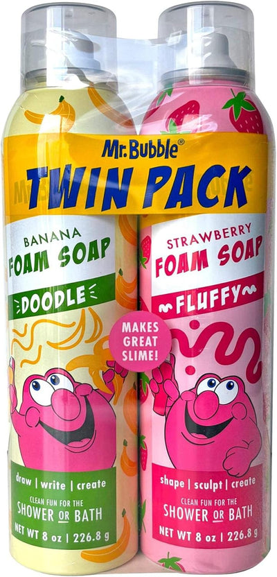 B'ubble Foam Soap Twin Pack, Rotating Colors and Scents, 8 oz (Pack of 02)