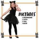 Spooktacular Creations Pink Pig Costume Set with Pig Ears Nose Tail Tutu Skirt Halloween Animal Fancy Costume Accessories for Kids