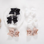 Baby Girls Hair Bows Clips Grosgrain Ribbon Clips Barrettes Hair Accessories Alligator Clip for Little Girls Toddlers Kids