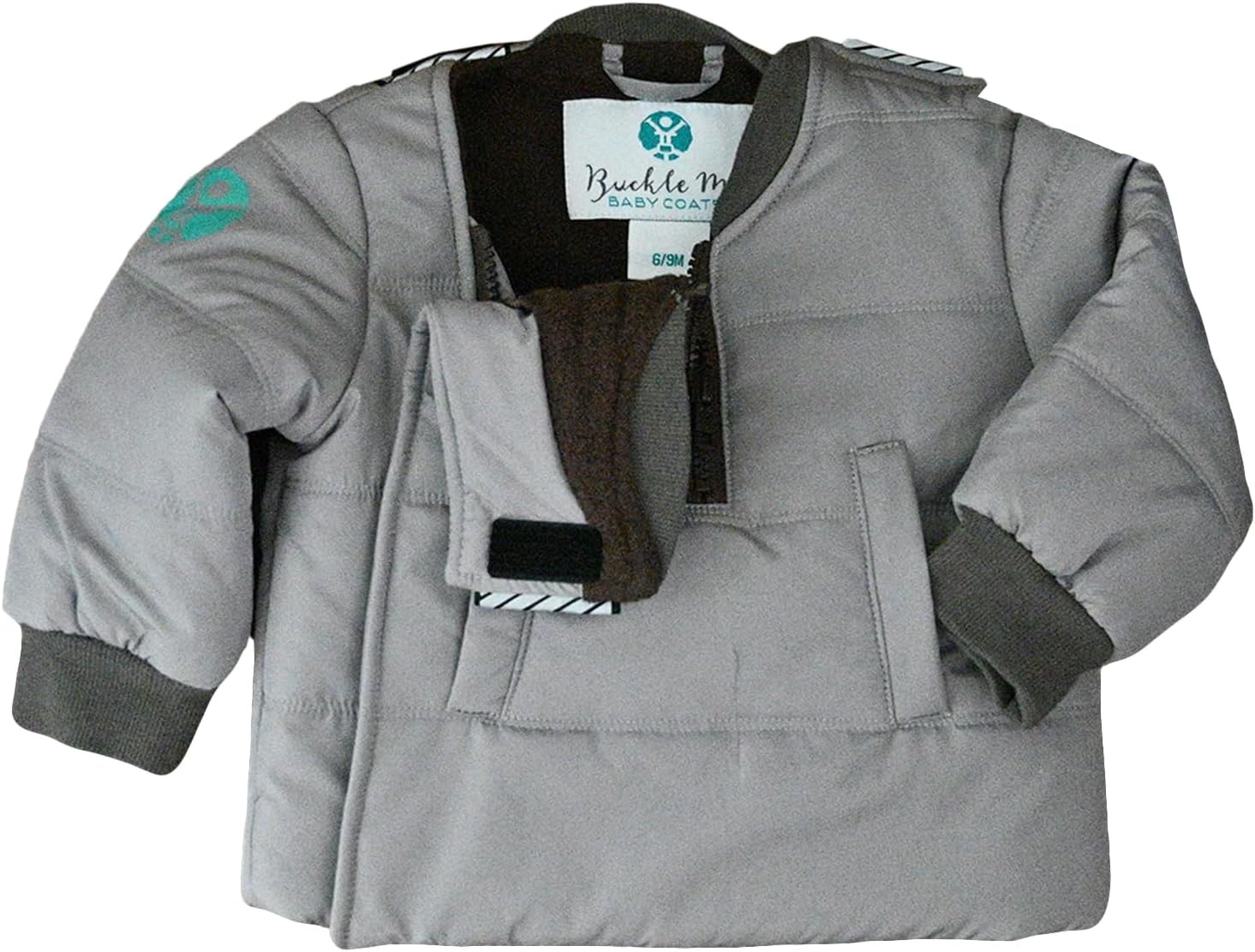 Buckle Me Baby Coats Quick Close Safer Car Seat Winter Jacket/Quick Close Winter Coat for Boy or Girls As Seen On Shark Tank