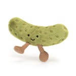Jellycat Amuseables Pickle Stuffed Toy, 6 inches - Vegetable Plush - Fun Gift Idea