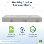 Serta Perfect Start Deluxe Limited Dual Sided Baby Crib Mattress and Toddler Mattress, GREENGUARD Gold Certified, Firm Support, Waterproof, 7 Year Warranty, Made in USA
