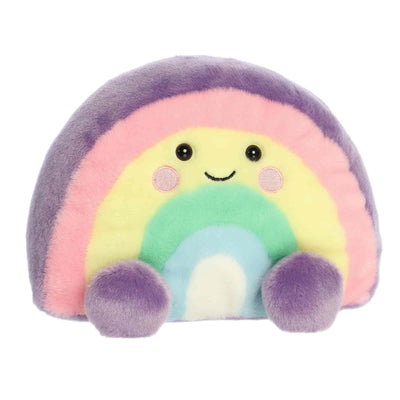 Aurora® Adorable Palm Pals™ Party Sized Vivi Rainbow™ Stuffed Animal - Fun Characters Now in Bigger Sizes - Perfect for Decorating Rooms and Birthday Gifts - Multicolor 8 Inches