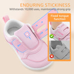 Toddler Wide Toe Box Shoes Girls Barefoot Shoes Girl Sneakers Kids Tennis Shoes Preschool Non Slip Lightweight Comfortable First Walking Running Outdoor Activities Cute Water Pink Toddler Size 7