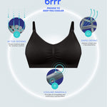 Motherhood Maternity Full Busted Cooling Seamless Nursing Bra