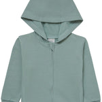 Hanes Baby Pure Comfort Organic Hoodie, French Terry Full-Zip Hooded Sweatshirt, Infant Boys & Girls