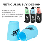 SEISSO Sport Stacking Cups Set，Stacking Cup Classic Speed Training Game for Kids Adults, Plastic Speed Stacking Cups Family Game Toy for Boy Girl Party Challenge Competition Travel Gift Blue 12Pack