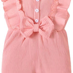 Mioglrie Newborn Baby Girl Clothes One Piece Jumpsuits Clothes Short Sleeve Rompers Summer Clothes for Baby