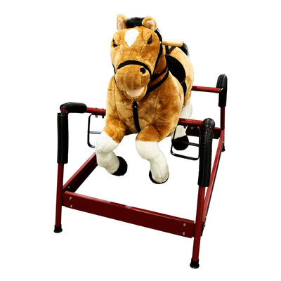 Ponyland Spring Horse with Sound, Brown