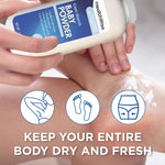 HealthWise Corn Starch Baby Powder | Aloe + Vitamin E | Talc Free | Paraben & Phthalate Free | Absorbs Moisture | 15 oz (425g)