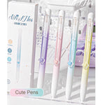 MOZXIRZ 4 Pcs Cute Retractable Pens Cat Paw Gel Pens Pastel Aesthetic Pen 0.5mm Fine Point Black Ink Smooth Writing Pen for Women Girls Office School Supplies (Cat Paw)