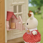 Calico Critters Red Roof Cozy Cottage Dollhouse Playset with Figure, Furniture and Accessories