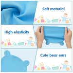 6 Pieces Newborn Baby Hat Bear Ears Infant Caps Baby Boy Girl Toddler Hats Infant Beanie Caps for 0-3 Months (Gray White, Light Gray, Yellow, Green, Blue, Blue Green,Classic)