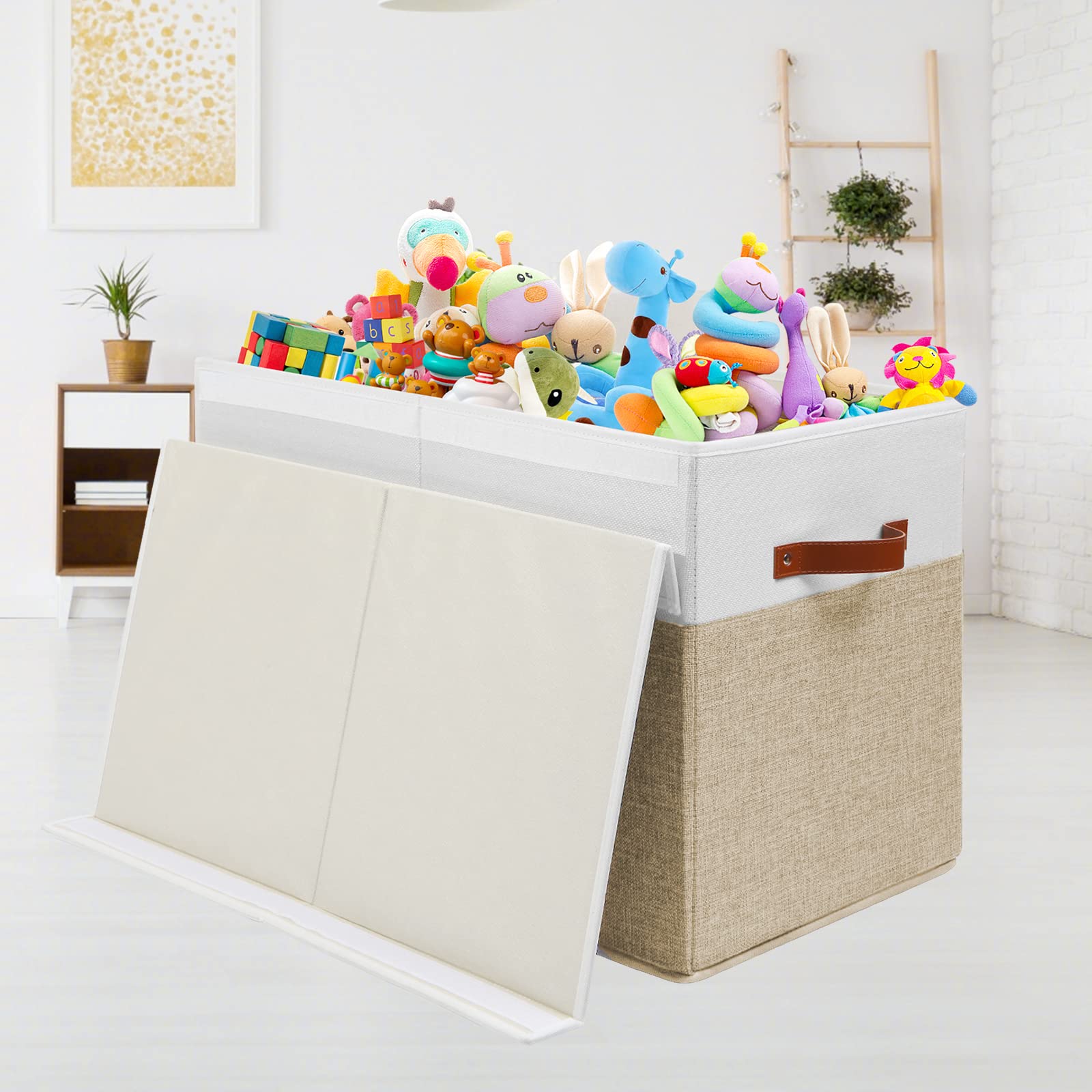 Gowee Large Toy Storage Box with Lid, Sturdy - Baby Bedding - Gowee ...