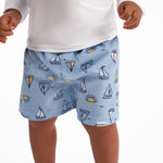 Gerber Toddler Boys' Swim Trunks, Sailboats, 2T
