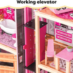 KidKraft Wooden Dollhouse Shimmer Mansion for 12" Dolls
