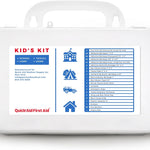 Kids First Aid Kit for Home/Business, Mini Travel First Aid Kit | HSA/FSA Eligible Emergency Kit | Small First Aid Kit for Car | Camping First Aid Kit Hiking | Survival Medical Kit – 145 Pcs
