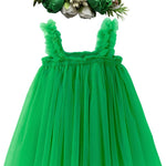 BGFKS Layered Tulle Tutu Dress for Toddler Girls,Baby Girl Rainbow Tutu Princess Skirt Set with Flower Headband.
