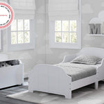 Delta Children MySize Deluxe Toy Box, Bianca White
