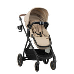Evenflo Shyft Intuiti+ Stroller with Green & Gentle Fabric (Travertine)