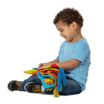 Melissa & Doug Kâ€s Kids My First Activity Book 8-Page Soft Book for Babies and Toddlers Early Learning Developmental Plush Soft Activity For Babies And Toddlers