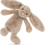 Jellycat Bashful Beige Bunny Stuffed Animal, Medium 12 inches - Rabbit and Bunny Plush Toy - Classic Children's Gift