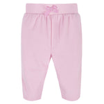 Gerber Baby Girls' 4-Pack Microfleece Pants, Pink/Gray/Black, 12 Months