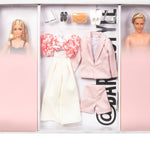 Barbie Style Doll 2-Pack and Ken Dolls Dressed in Resort-Wear Fashions and Swimsuits, Collectible Gift