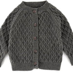 Simplee kids Baby Cardigan Cable Knit Toddler Cardigan Long Sleeve Fall Winter Open Front Knit Sweaters