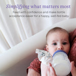Lansinoh NaturalWave Baby Bottle Nipples, Fast Flow, Size F, 6+ Months, 4 Count – 100% Soft, Durable Silicone, Made Without BPA BPS, Anti-Colic, Supports Baby’s Developing Mouth and Teeth