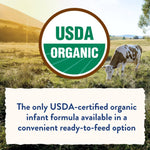 Similac Organic Infant Formula, Easy to Digest, USDA-Certified Organic, Ready to Feed, 32-fl-oz Bottle, Pack of 6