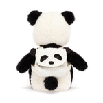 Jellycat Backpack Panda Stuffed Animal, 8.5 inches - Panda Plush Toy - Classic Children's Gift