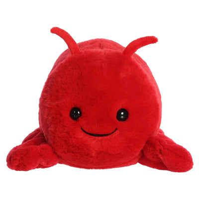 Aurora® Adorable Spudsters™ Lani Lobster™ Stuffed Animal - Round Shape Makes For Comforting Cuddles - Perfect for Kids All Ages and Animal Loving Adults - Red 11.5 Inches