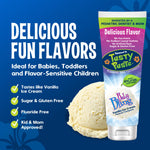 Tanner's Tasty Paste Baby Bling Fluoride Free Toothpaste, Vanilla Flavor