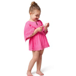 Gerber Baby Girls Toddler Kaftan Swimwear Cover Up, Pink, 18 Months US
