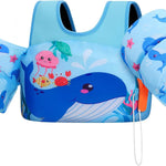 HeySplash Swim Vest for Kids, Toddler Pool Floaties, Children Swimming Vest with Adjustable Strap, Swim Jacket Water Wing Arm Float, Puddle Sea Beach Boat Jumper Boy Girl Baby