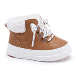 BMCiTYBM Baby Snow Boots Boys Girls Winter Shoes Non-Slip Outdoor 6 9 12 16 18 20 24 Sneakers Brown Size 12-18 Months Toddler