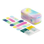 Welly Quick Fix Colorwash, On The Go First Aid Kit, Assorted Bandages, Ointments, and Hand Sanitizer, Tie Dye Patterns, 2 Pack