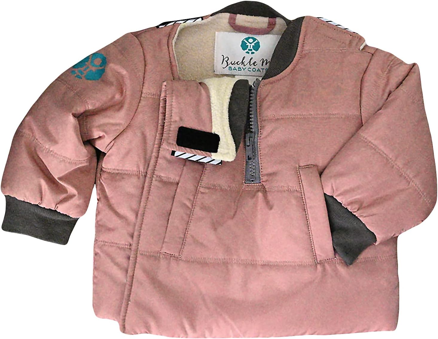 Buckle Me Baby Coats Quick Close Safer Car Seat Winter Jacket/Quick Close Winter Coat for Boy or Girls As Seen On Shark Tank