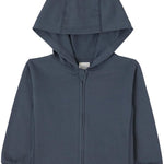 Hanes Baby Pure Comfort Organic Hoodie, French Terry Full-Zip Hooded Sweatshirt, Infant Boys & Girls