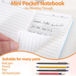BESARME 16 Pack Mini Notebooks Bulk, Small Lined Pocket Notebook End of Year Gifts for Students Elementary School Graduation Gifts for Kids Students School Supplies
