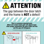Regalo Safety 36" Extra Tall Home Accent Arch Baby Gate with Door, Pressure Mount for Doorways & Bottom of Stairs, Babies, Toddlers & Pets, Tested & Trusted, American Designed, Family Owned