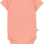 HonestBaby baby-girls 5-pack Short Sleeve Bodysuits One-piece 100% Organic Cotton for Infant Baby Girls