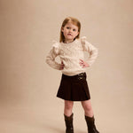 Gymboree,Girls,and Toddler Corduroy Skort,Dk Hazlenut Buckle,2 Years