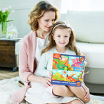 Zeoddler Wooden Puzzles for Toddlers, 8 Pack Dinosaur Jigsaw Puzzles for Kids3-5, 9 Pieces Preschool Learning Activities, Learning & Educational Puzzles, Gift for Boys, Girls