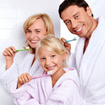 Boao 4 Pieces Soft Micro-Nano Manual Toothbrush Extra Soft Bristles Toothbrush with 20,000 Bristles for Fragile Adult Kid Children (Blue, Gray, Green, Purple)