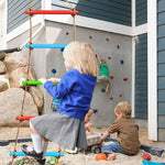Climbing Rope Ladder for Kids, 6.6Ft Swing Rope Ladder Obstacle Course Hanging Ladder for Indoor PlaySet and Outdoor Tree House, Playground Swing Set and Slackline Ladder